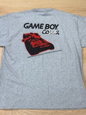 RARE 00s Vintage “Force 21” Game boy Color Promo T Shirt Mens XLarge